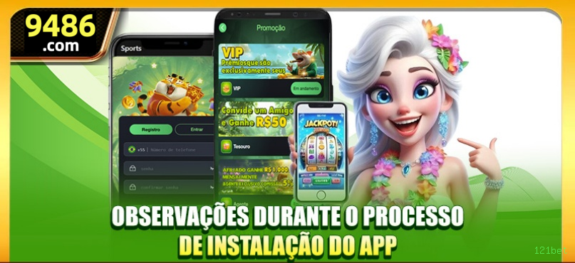 Download gratuito do app da 121bet